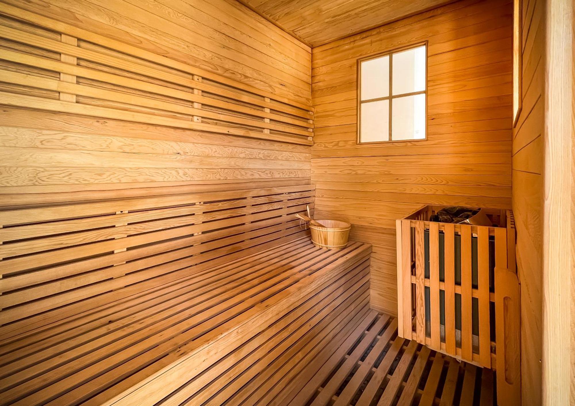 Souq Al Wakra Hotel Qatar By Tivoli Al Wakrah Dış mekan fotoğraf A Finnish sauna
